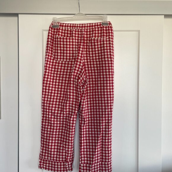Red Gingham find me now pants - Picture 2 of 4